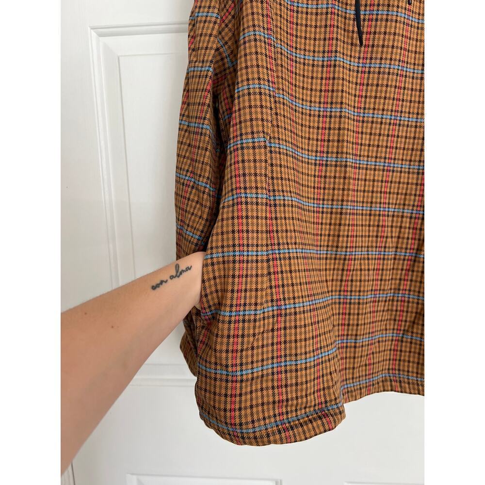 Tommy Hilfiger Plaid Pullover Hoodie Sweatshirt $130 MSRP - Picture 4 of 5